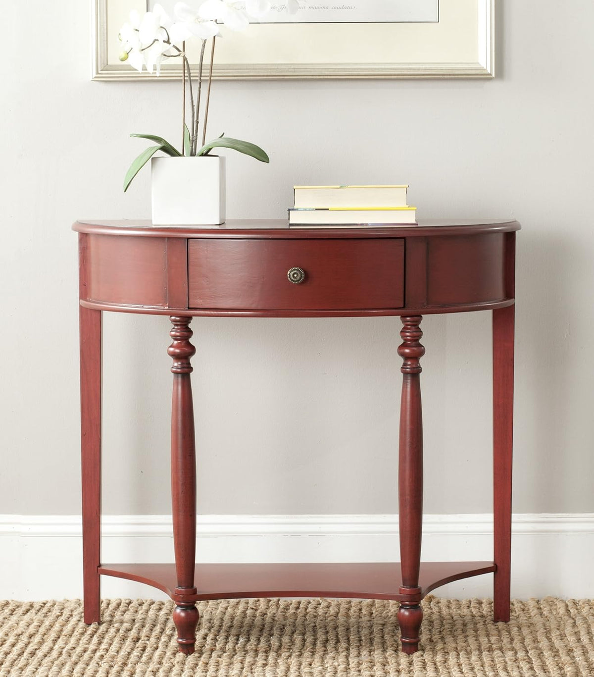 Dark Brown Console Table C69832