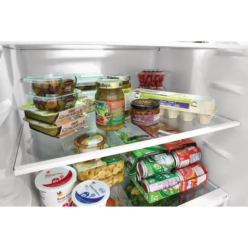 Top Freezer Refrigerator in Brushed Steel B543261