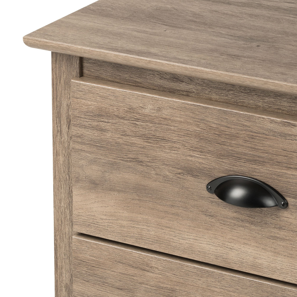 6 Drawer Drifted Gray Dresser I671