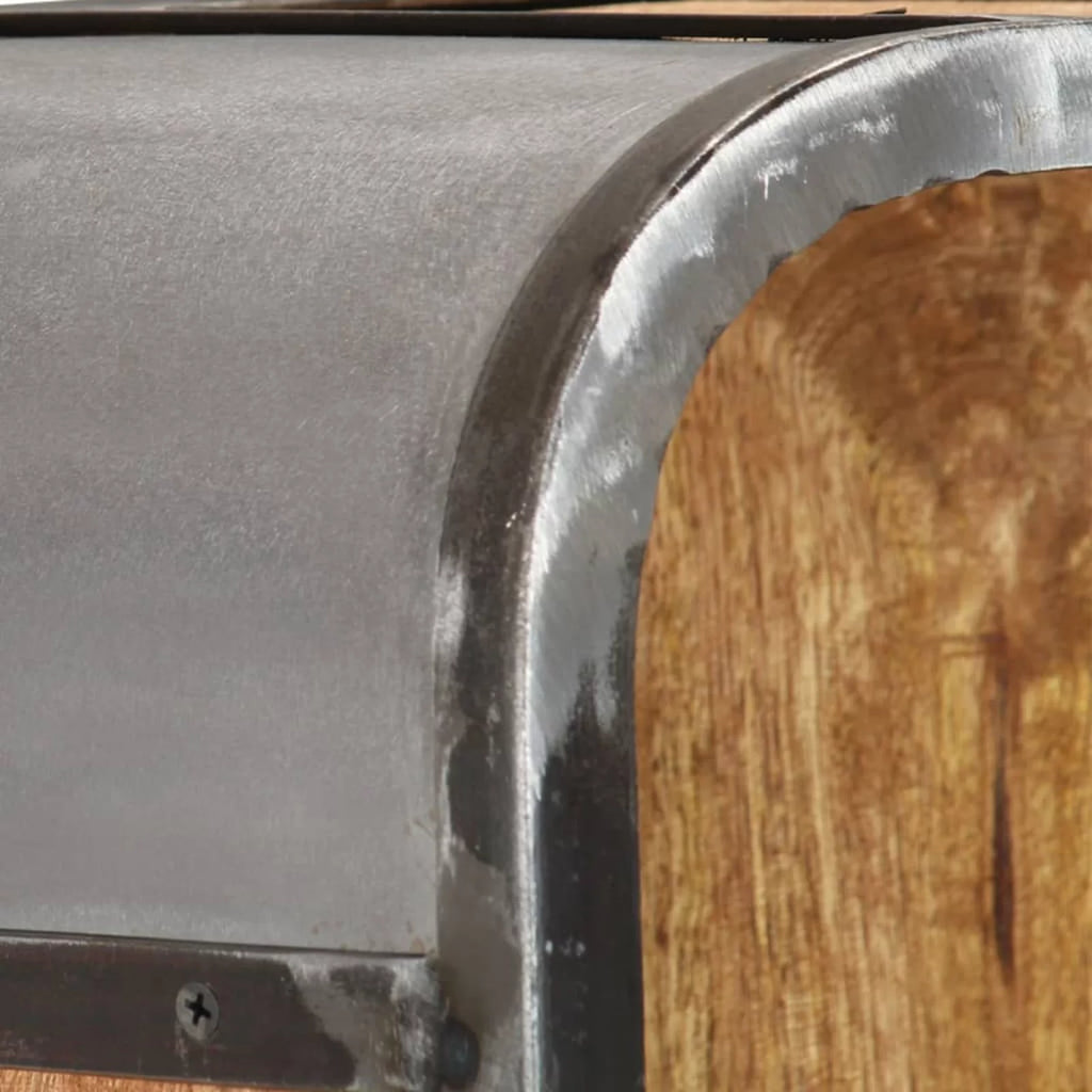 Wood Highboard with 2 Drawers and 4 Shelves I8128