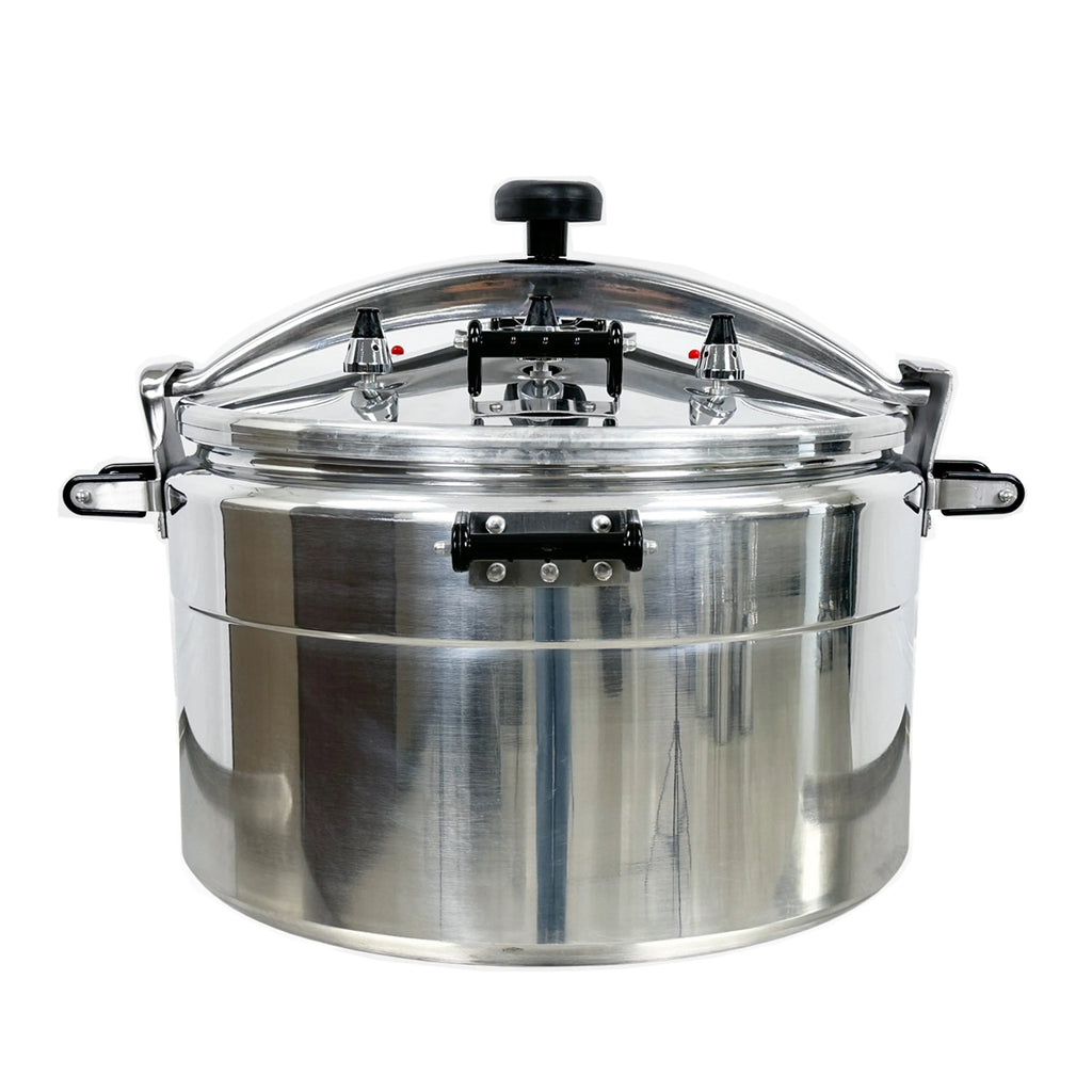 100 QT Aluminum Commercial Pressure Cooker O26693