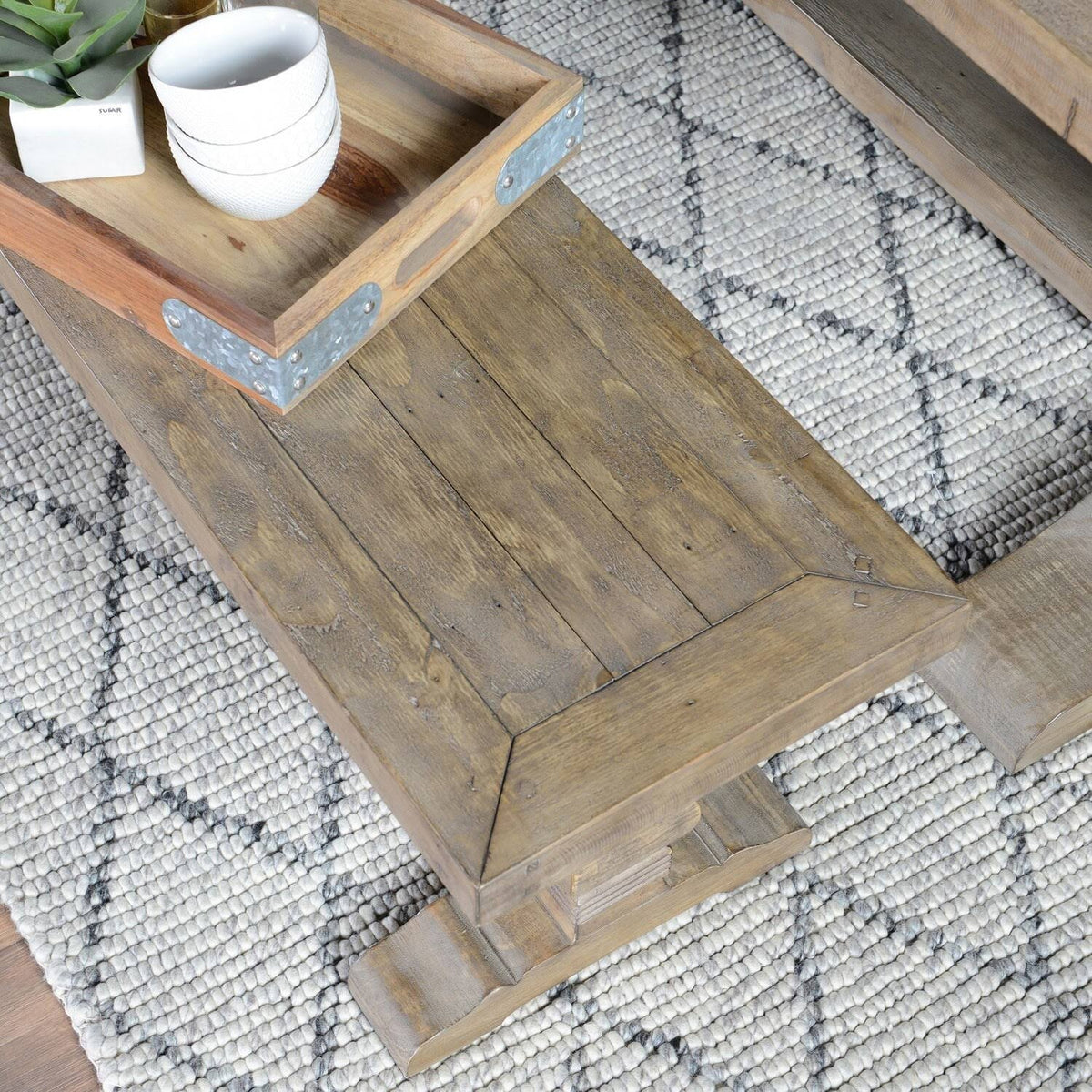 Reclaimed Pine 83 inch Bench R4770