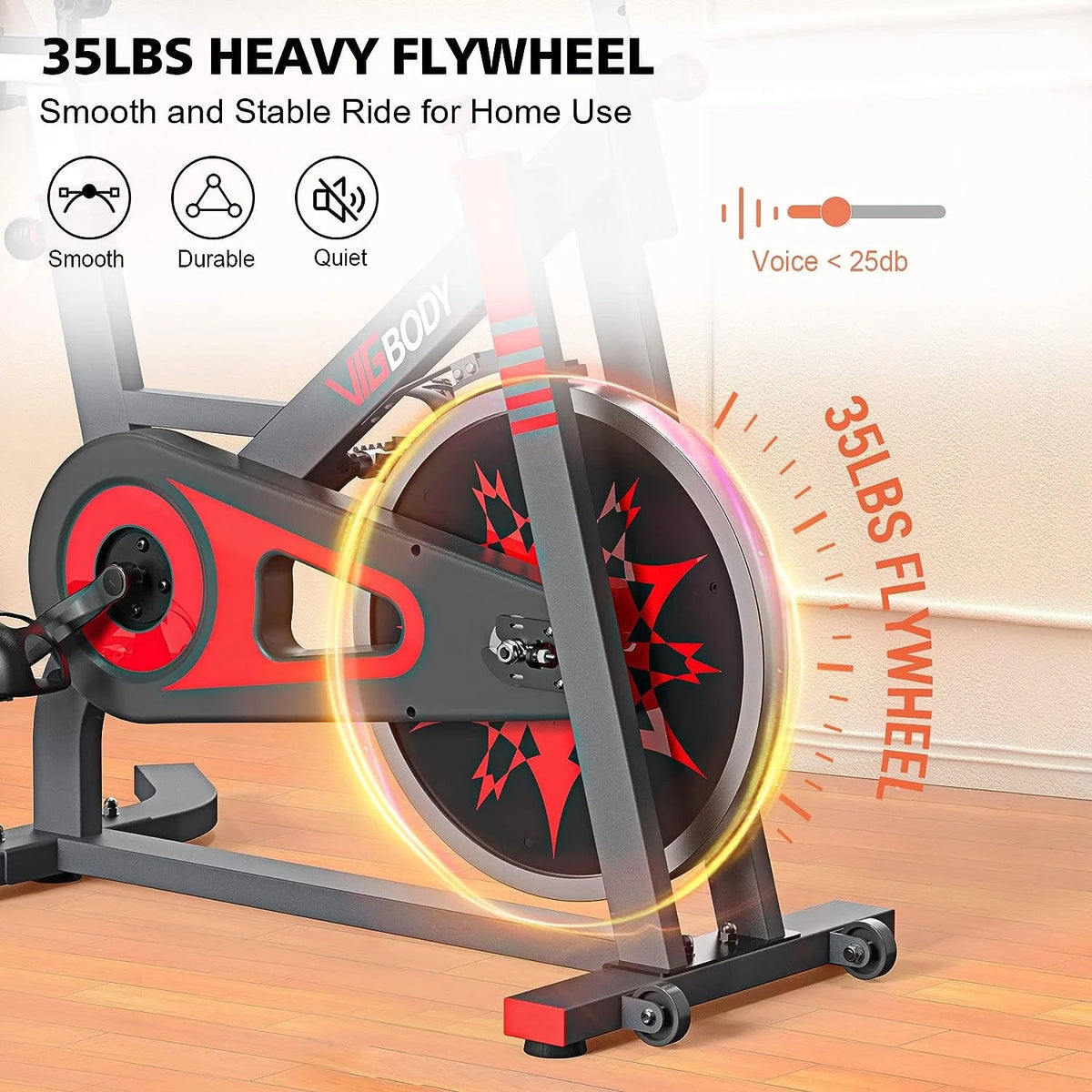 Exercise Bike Stationary Indoor Cycling Bicycle B81807