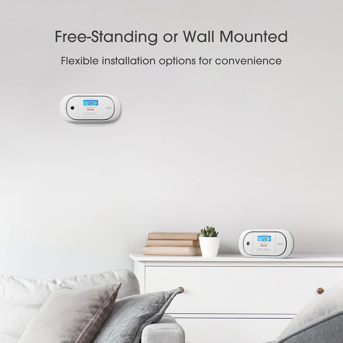 Wireless Interconnected Carbon Monoxide Detector, Pack of 2 V824819