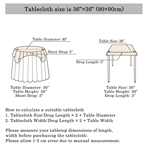 2 Pack 72x72 Inch Black Sequin Tablecloths K1674