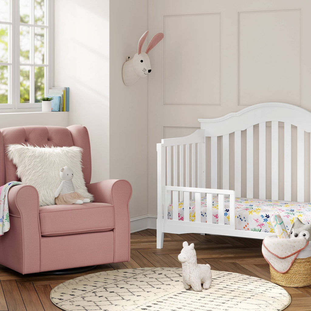 Textured White Toddler Guardrail U40133