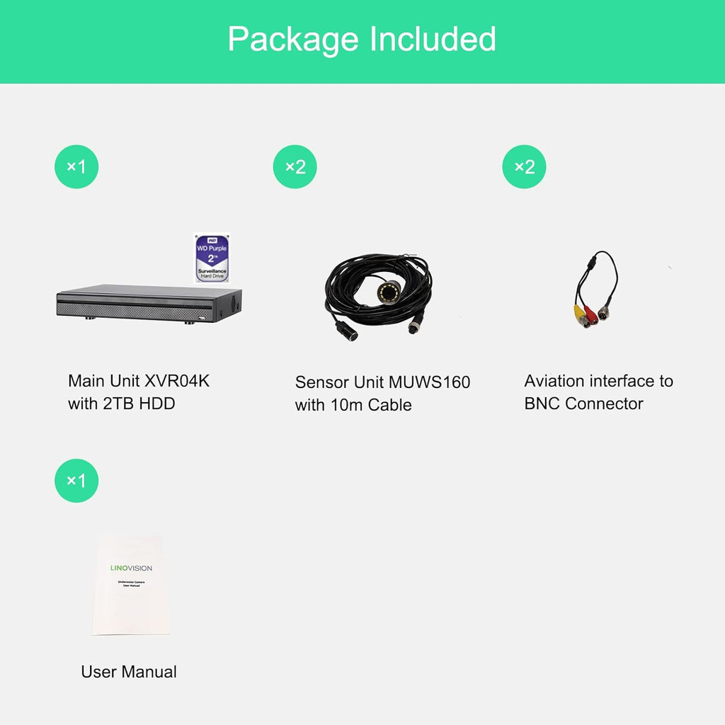 Underwater Cameras Kit with Remote Network Access C693743