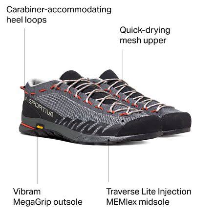 Men's Carbon Tangerine Hiking Shoes B6724