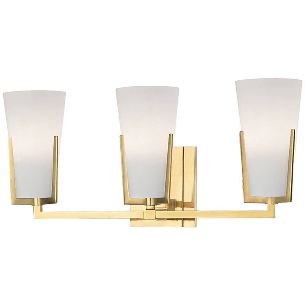 3 Light Bath Bracket, Satin Nickel B43489