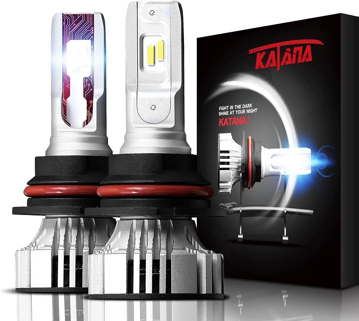 12000LM 72W 6500K LED Bulbs Conversion Kit, Pack of 2 M2143
