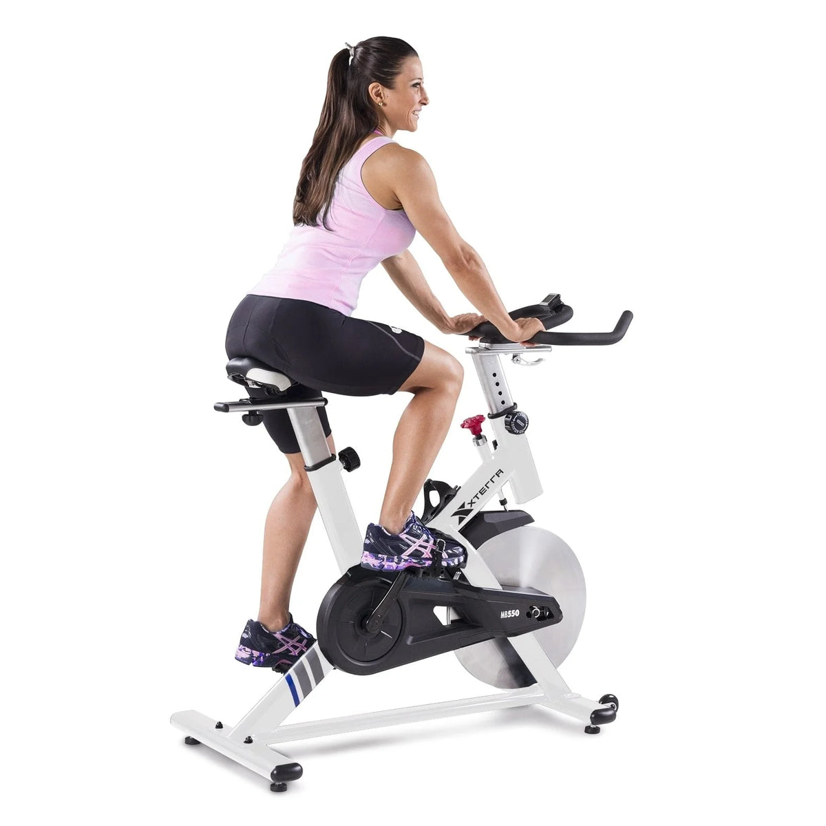 Indoor Cycling Exercise Bike with 48.5 lb Flywheel M347570