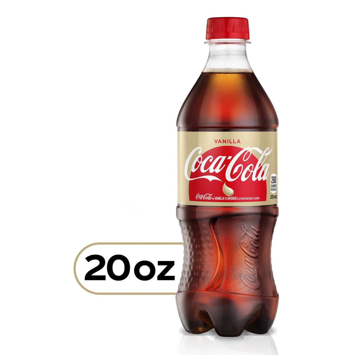 20 oz Soda Bottles (Pack of 16, Total of 320 FL OZ) E3812