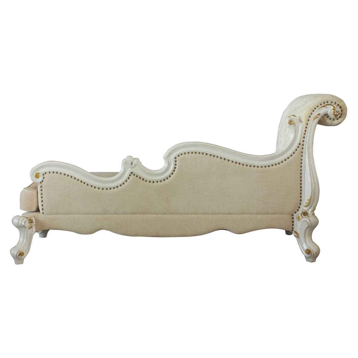 One Arm Chaise in Antique Pearl K421