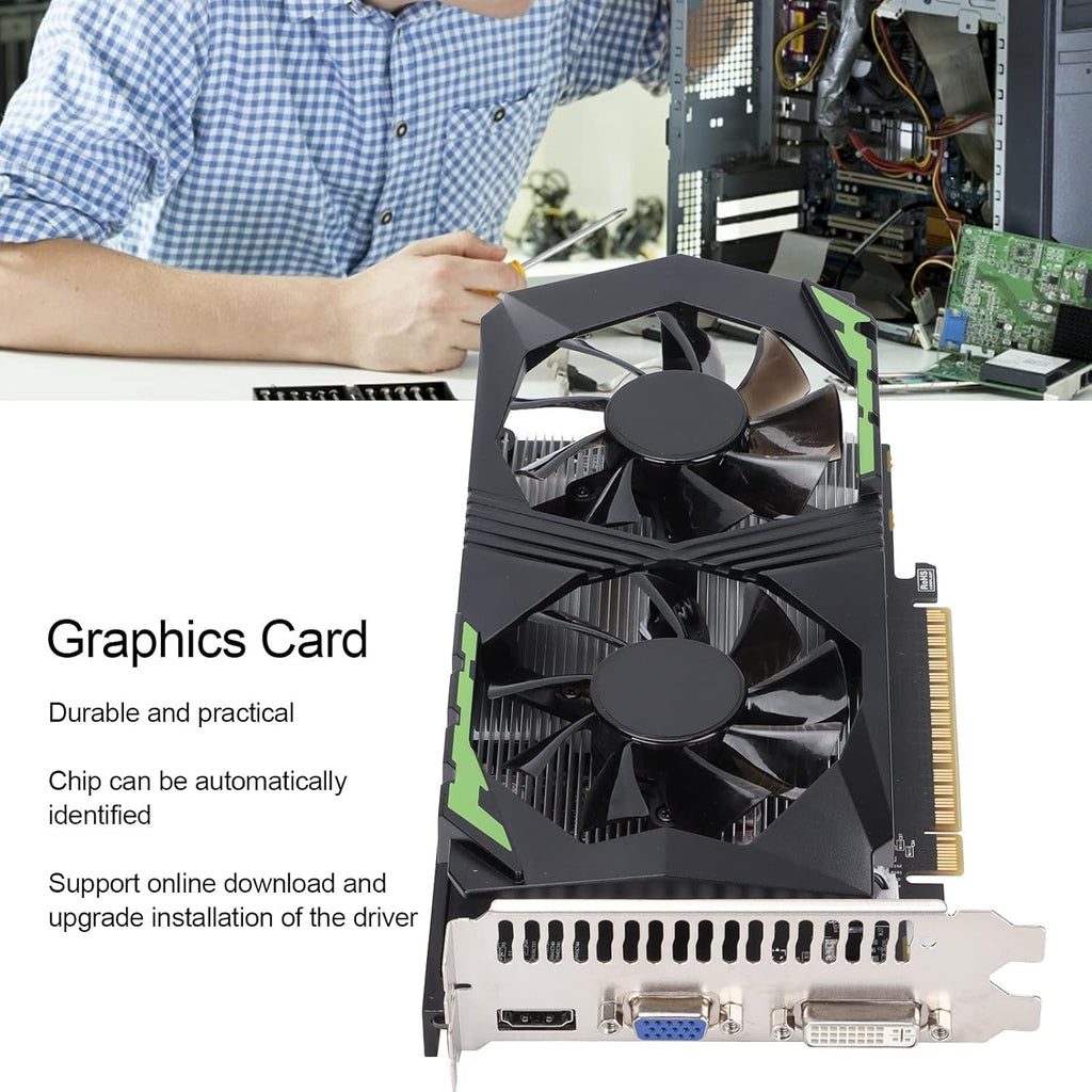 4GB DDR5 Dual Fan Computer Graphics Card Z4147