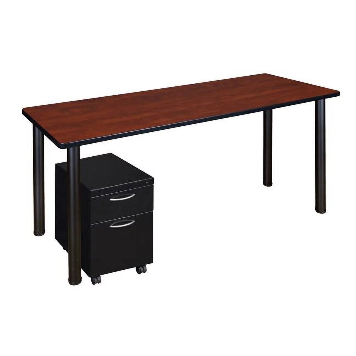 72 in. Single Mobile Pedestal Desk S45625