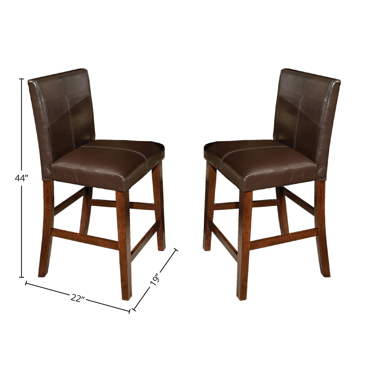 Raisin Parson Barstool Set of 2 Z210