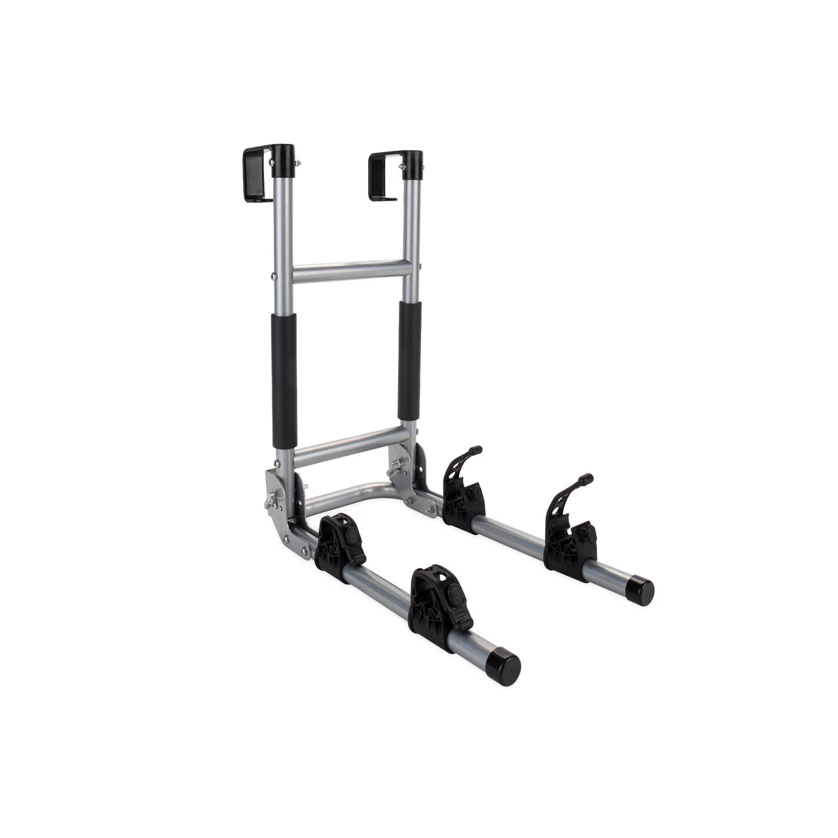 Camper/RV Ladder Mount Bike Rack, Holds 2 Bikes, Black & Silver G300684