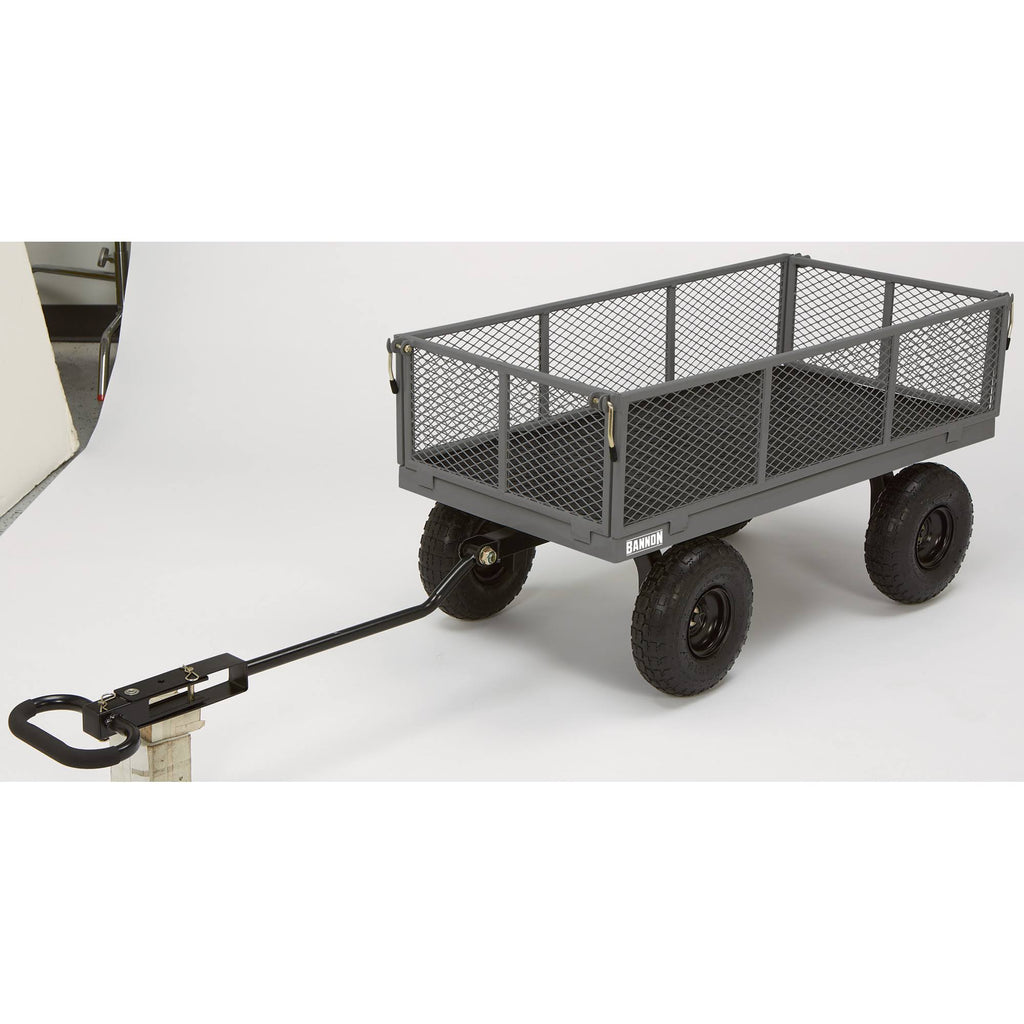 Industrial-Grade Steel Wagon, 800 lbs Capacity, 10 inch Tires Q664