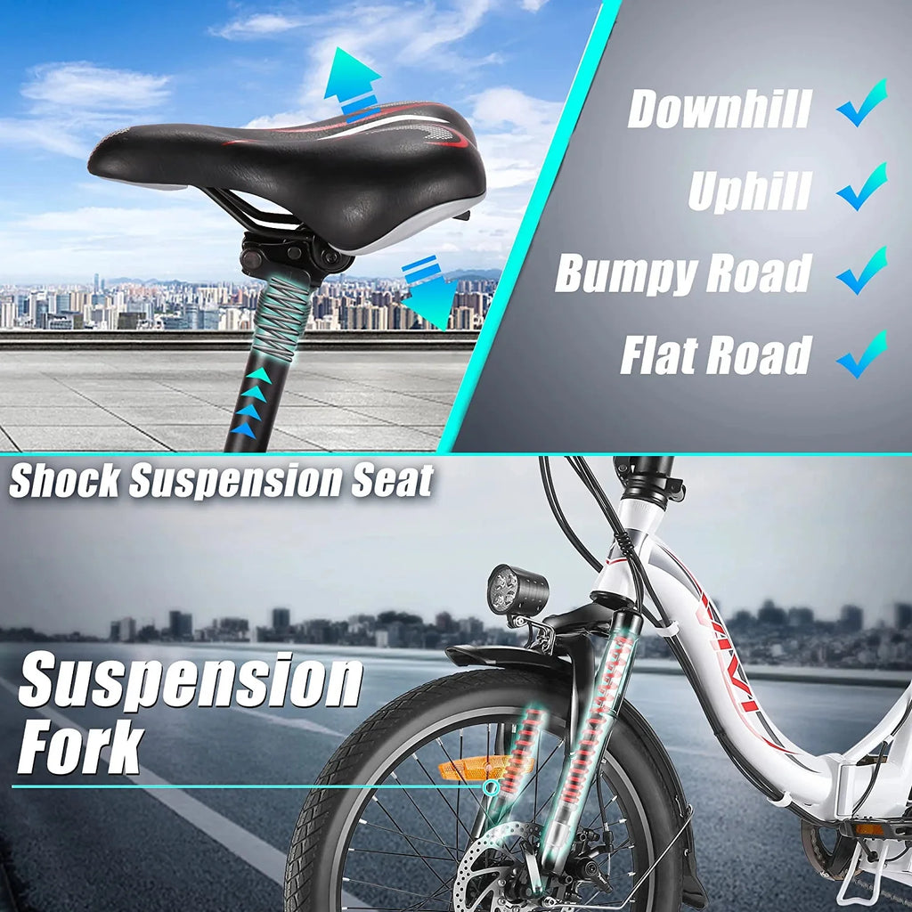 20 Folding Electric Bike 500W with 48V Removable Battery V57083