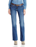 Low Rise Boot Cut Riding Jean Q362