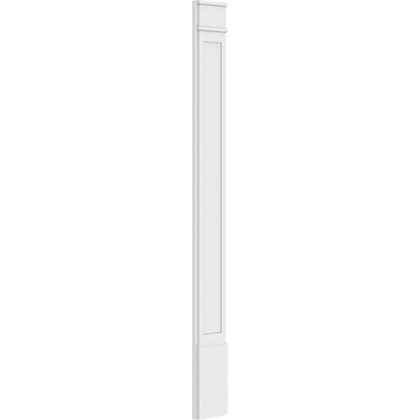 10x22W x 96x22H Flat Panel PVC Pilaster (Pair) G6034