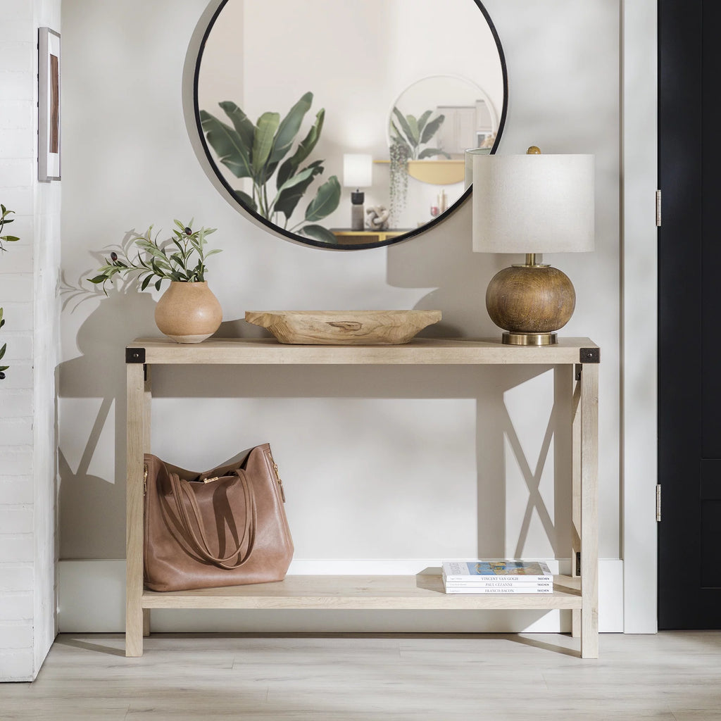 Metal X Console Table P82838
