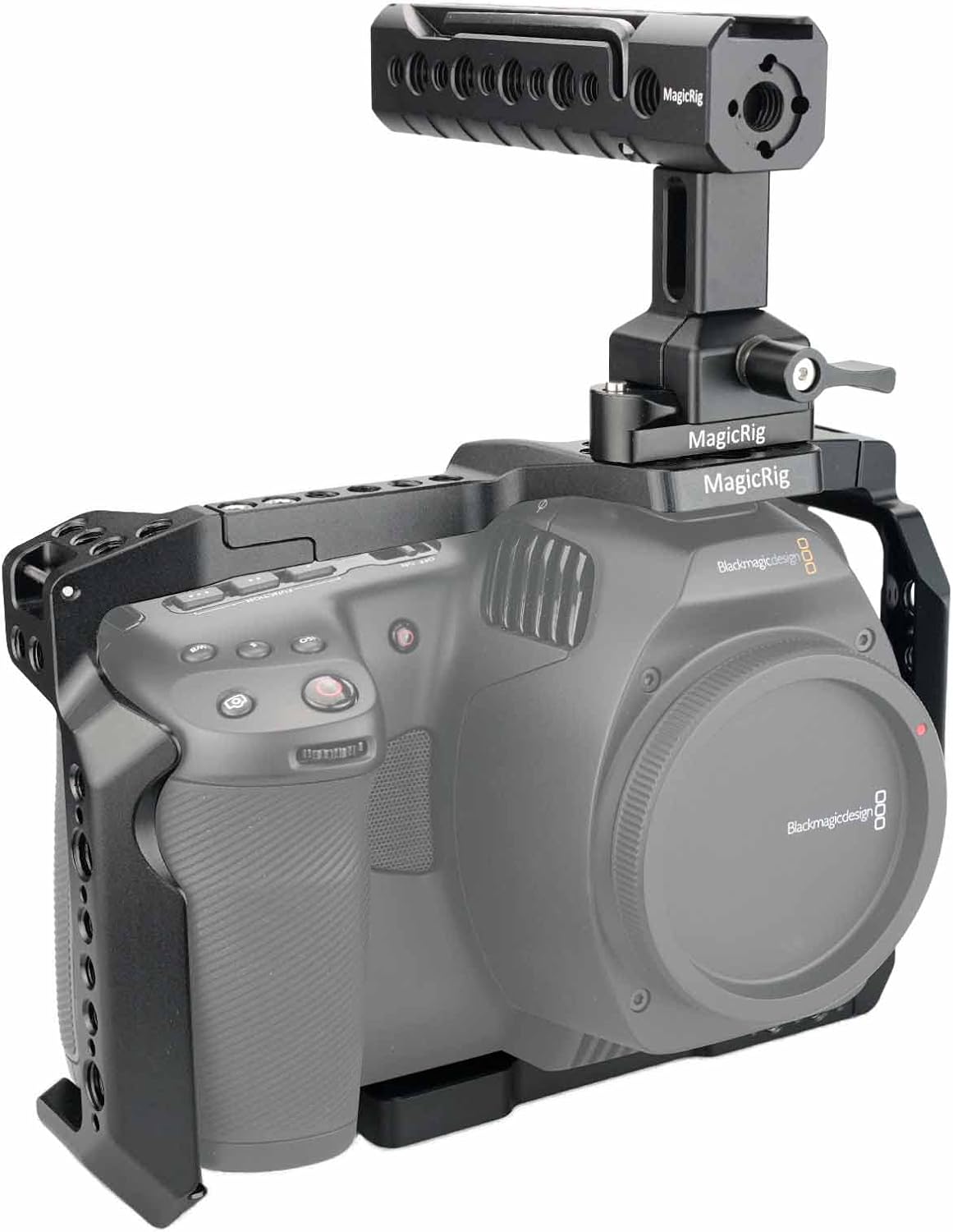 Camera Cage Rig with NATO Handle and NATO Rail I37860
