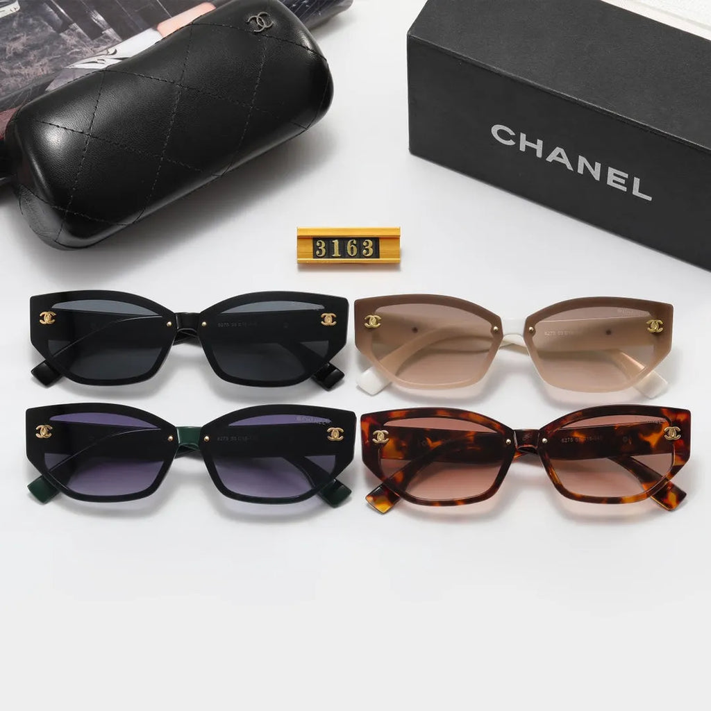 Double C Inlaid Letter Polarized Sunglasses I119