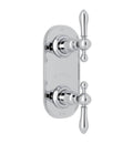 4 inch Thermostatic Trim with Diverter and Cross Handles N6951
