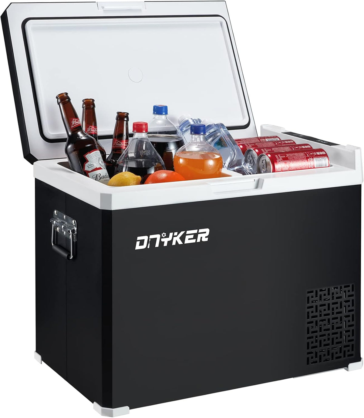 Portable Refrigerator, 42 Quart, 12/24V DC and 100V to 240V AC H916