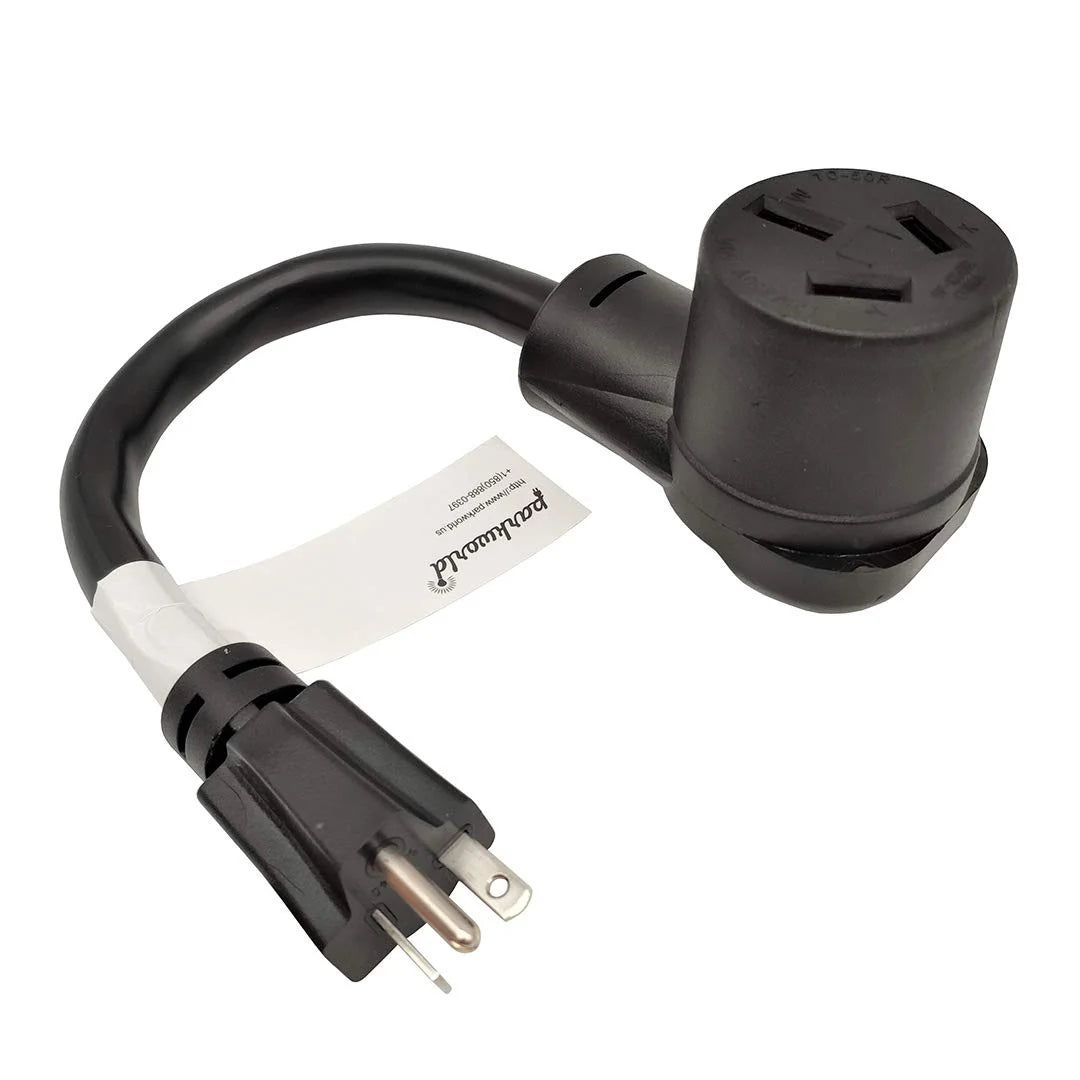 20 AMP 6-20P to 10-50R Dryer Adapter Power Cord J637