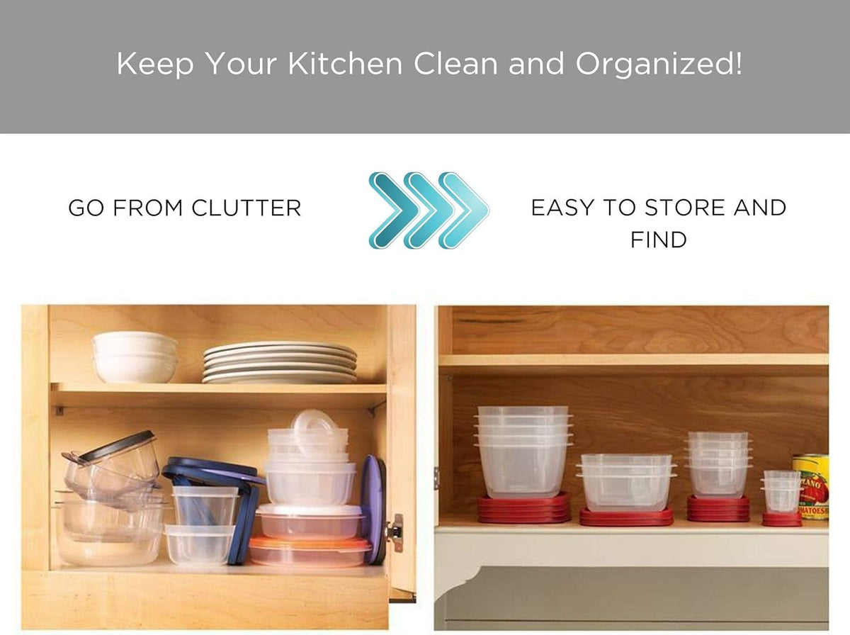 28 Piece BPA-Free Plastic Food Storage Containers S33605