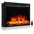 Electric Fireplace Heater with Thermostat, Remote Control Y560925