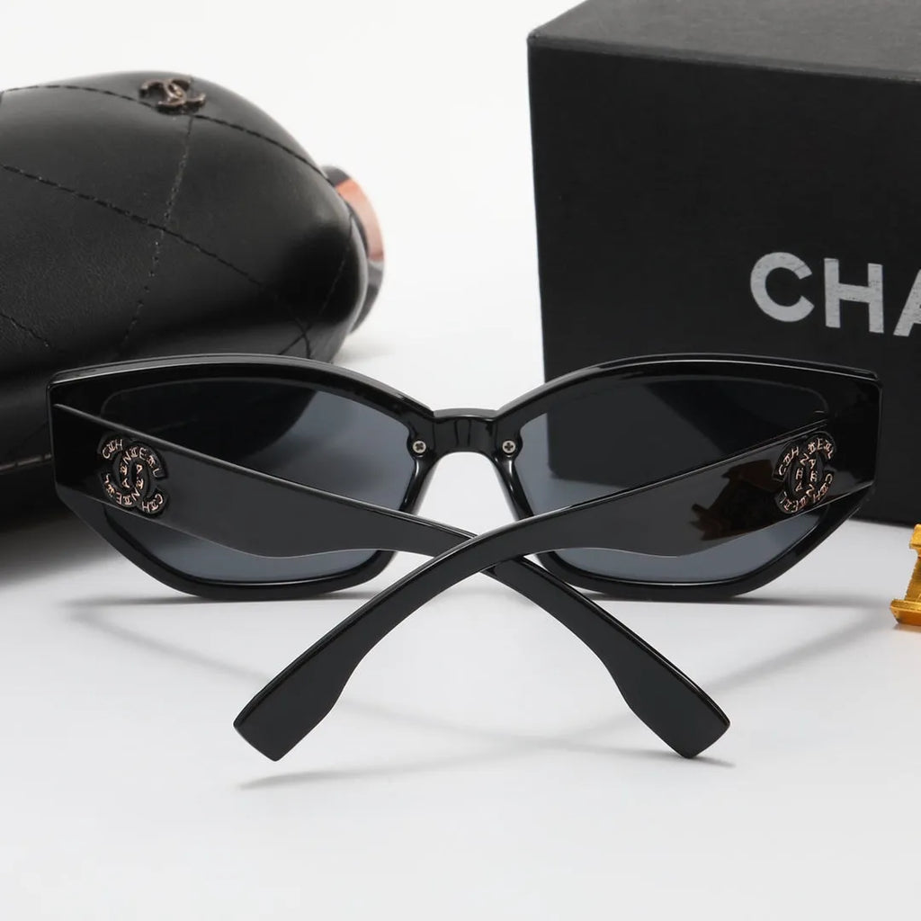 Double C Inlaid Letter Polarized Sunglasses I119