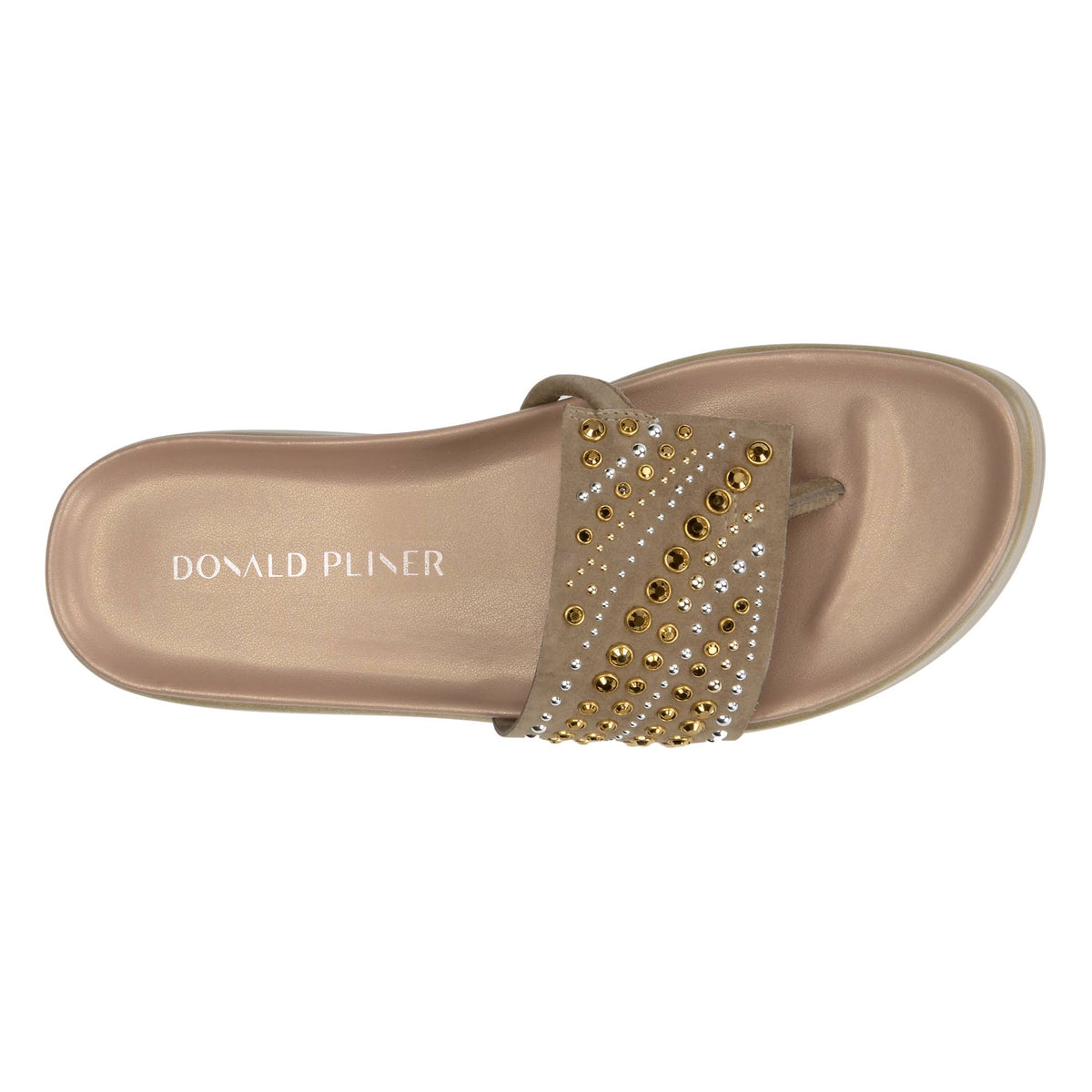 Natural Suede Slide I500
