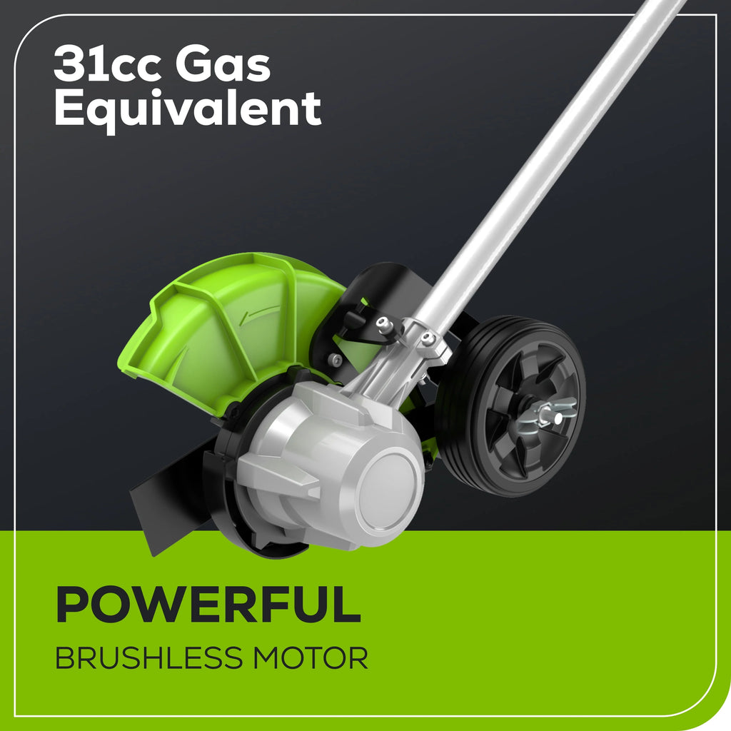 60V 8 Edger with 2.5 Ah Battery & Charger G6825