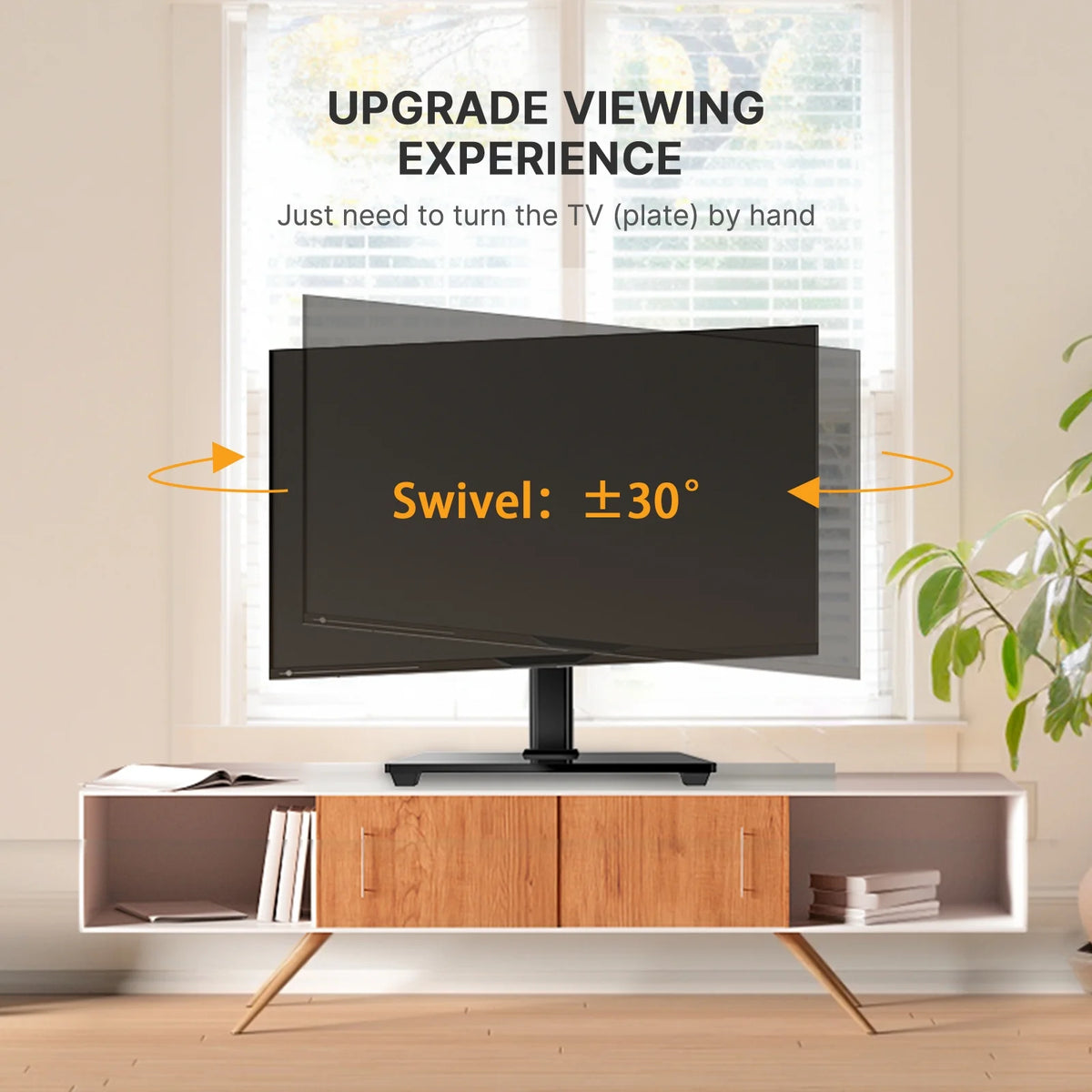 Adjustable Tabletop TV Stand for 32-55 inch TVs V948106