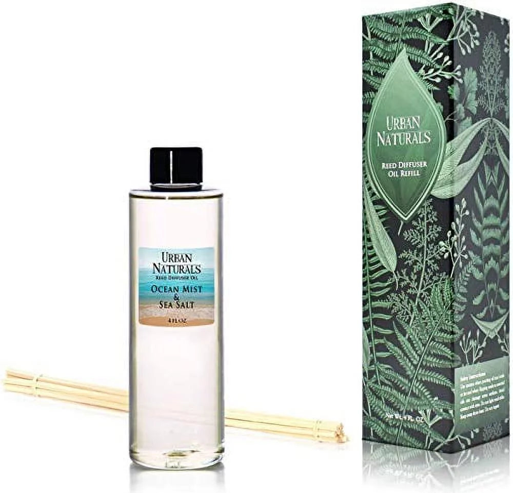 Ocean Mist & Sea Salt Scented Oil Reed Diffuser Refill 4 oz W46238