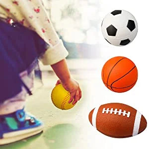 Set of 4 Soft Foam Sports Balls U110212
