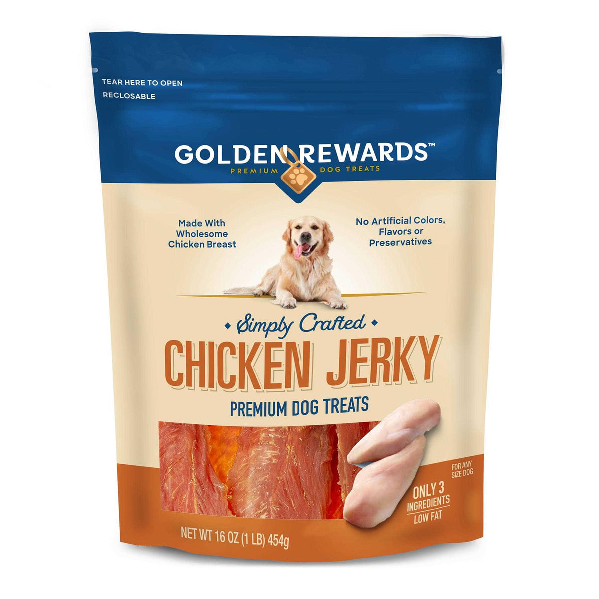 Chicken Jerky Dog Treats H7909