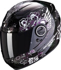 Black Chameleon Motorcycle Helmet I391