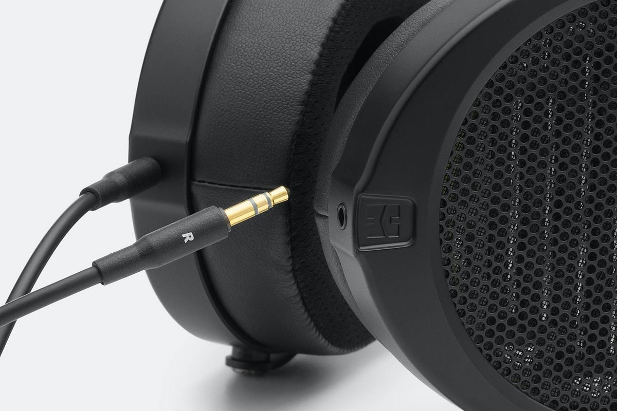 Black Planar Magnetic Over-Ear Open-Back Headphones R488884