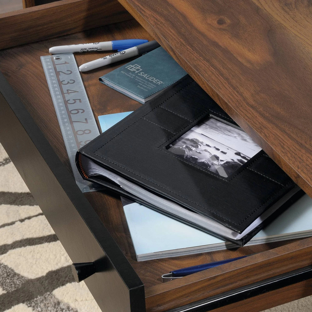 Grand Walnut Writing Desk Z96131