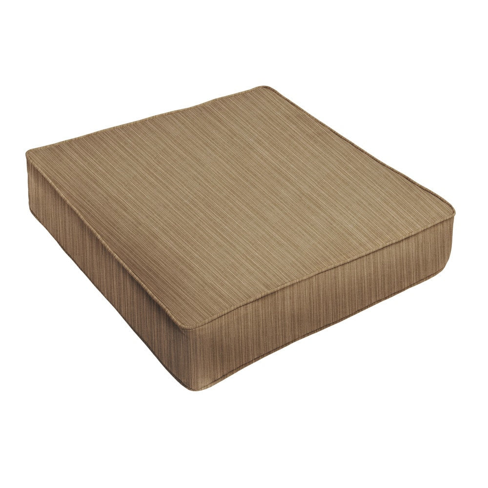 Brown Indoor/Outdoor Deep Seating Cushion 29 in w x 27 in d R381