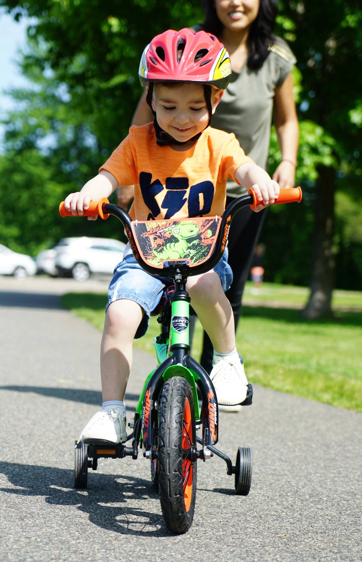 Green Boy's Toddler Bike F338