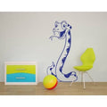 Snake Wall Decal Height Ruler, Lavender, 36in x 75in D80808