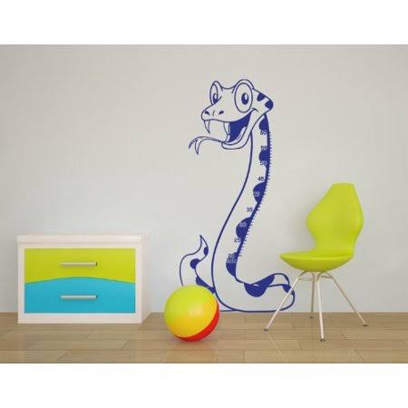 Snake Wall Decal Height Ruler, Lavender, 36in x 75in D80808