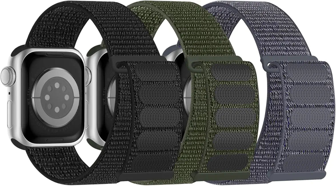 3 Pack Adjustable Breathable Nylon Sport Bands F499045