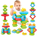 30PCS Multicolor Stacking Game Block Set Educational Toys N9661