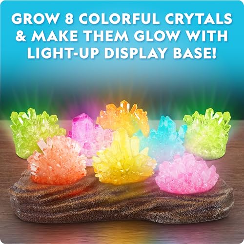 Crystal Growing Kit with Light-Up Stand V552